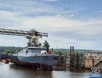 Nga bí mật sơ tán tàu chiến lớp Karakurt từ Biển Đen tới Caspian bằng đường thủy nội địa?