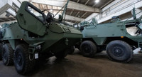 Latvia gấp rút viện trợ hàng chục xe thiết giáp Patria 6x6 cho Ukraine