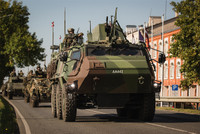 Latvia gấp rút viện trợ hàng chục xe thiết giáp Patria 6x6 cho Ukraine