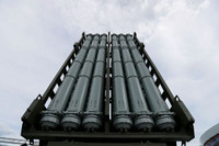 Bệ phóng S-350 Vityaz của Nga bị hỏng trong vụ trúng mìn hi hữu