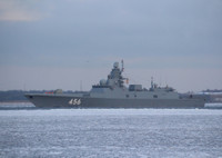 Hải quân Nga chuẩn bị nhận chiến hạm tàng hình Đô đốc Golovko giữa tình hình nóng