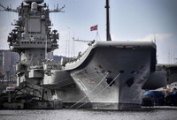 Tiêm kích MiG-29K và Su-33 'lên bờ dài hạn' hé lộ tình trạng tàu sân bay Đô đốc Kuznetsov