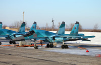 Làn sóng máy bay ném bom tiền tuyến Su-34 gia nhập đội hình chiến đấu