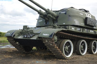 Quân đội Ukraine dùng pháo phòng không tự hành ZSU-57-2 'đồ cổ' tấn công mặt đất