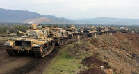 [ẢNH] Xe tăng Thổ Nhĩ Kỳ ào ạt tiến vào Syria báo hiệu cuộc chiến mới
