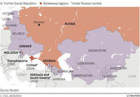 [ẢNH] Ảnh hưởng của Nga đối với không gian hậu Xô Viết giờ ra sao?