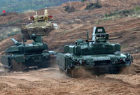 [ẢNH] T-90M Proryv-3 và T-14 Armata lần đầu 