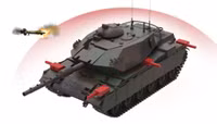 [ẢNH] Quân ly khai bất lực khi xe tăng Ukraine được tích hợp hệ thống APS đặc biệt