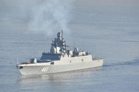 [ẢNH] Chiến hạm Nga Đô đốc Kasatonov lao thẳng vào cuộc tập trận NATO