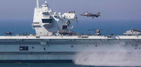 [ẢNH] Tác chiến điện tử Nga vô hiệu hóa tàu sân bay Anh khi nó tiến vào Biển Đen?