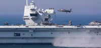 [ẢNH] Tác chiến điện tử Nga vô hiệu hóa tàu sân bay Anh khi nó tiến vào Biển Đen?