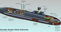 Nga khẩn trương xây dựng tàu ngầm hạt nhân bí ẩn lớp Husky
