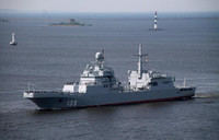 [ẢNH] Ukraine tuyên bố lệnh trừng phạt khiến Nga phá sản kế hoạch đóng tàu đổ bộ