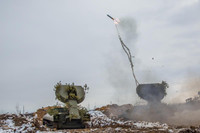 Quân đội Ukraine liên tiếp bắt sống và phá hủy 'rồng phun lửa' UR-77 Meteorit của Nga