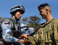 Mỹ lo lắng khi quân đội Trung Quốc đến Nga tập trận chung