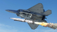 Tiêm kích F-22 bội phần nguy hiểm nhờ tên lửa không chiến bí mật thế hệ mới