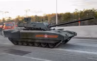 Nga lần đầu ra mắt 'xe tăng T-14 Armata robot hóa' tại Triển lãm Army 2022