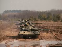 [ẢNH] Một nửa số xe tăng Ukraine đã được nâng cấp 'vượt trội' T-72B3 Nga