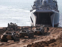 Nhóm tàu chiến lớn của Nga đang áp sát Odessa, sẵn sàng đổ bộ