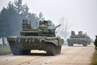 Thiệt hại nặng tại Ukraine khiến Nga tiếc nuối vì lỡ tặng hết xe tăng 'Đại bàng trắng'