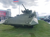 [ẢNH] ‘Kẻ hủy diệt’ BMPT T-15 Nga chưa từng xuất hiện tại Syria?