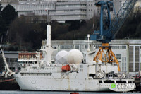 [ẢNH] Tàu trinh sát điện tử Pháp tấn công chế áp S-400 Nga tại Crimea