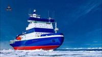 [ẢNH] Báo Mỹ: Không thể cản tàu phá băng hạt nhân lớn nhất thế giới của Nga