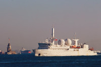 [ẢNH] Tàu trinh sát điện tử Pháp tấn công chế áp S-400 Nga tại Crimea