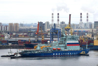 [ẢNH] Báo Mỹ: Không thể cản tàu phá băng hạt nhân lớn nhất thế giới của Nga