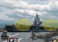 [ẢNH] Sự thật tàu sân bay Mỹ 