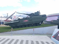 [ẢNH] ‘Kẻ hủy diệt’ BMPT T-15 Nga chưa từng xuất hiện tại Syria?