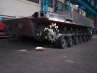 [ẢNH] Vì sao siêu xe chiến đấu bộ binh Ukraine chế tạo từ xe tăng T-80 bị rơi vào quên lãng?