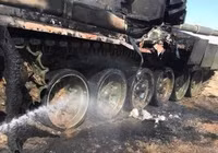 [ẢNH] BMP-2 của Nga bắn nhầm tên lửa vào T-90A gây thiệt hại nghiêm trọng