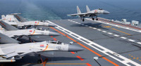 [ẢNH] Báo Mỹ: Tàu sân bay Trung Quốc bội phần nguy hiểm khi bổ sung J-20