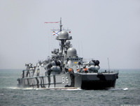 [ẢNH] Tàu tên lửa đệm khí tàng hình độc nhất vô nhị Bora sắp trở lại Hạm đội Biển Đen