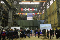 [ẢNH] Hải quân Nga chuẩn bị nhận tàu tên lửa tàng hình mang tính cách mạng