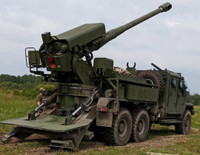 Quân đội Ukraine nhận 18 pháo tự hành Bogdana do... Đan Mạch tài trợ