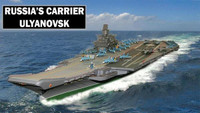 Nga mơ về tàu sân bay hạt nhân Ulyanovsk khi chiếc Kuznetsov nguy cơ bị loại biên