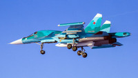 Làn sóng máy bay ném bom tiền tuyến Su-34 gia nhập đội hình chiến đấu