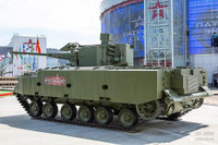 Pháo phòng không tự hành 2S38 Derivatsiya-PVO diệt cả máy bay lẫn thiết giáp