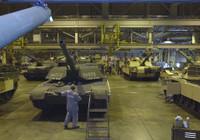 Sản lượng xe tăng Abrams của Mỹ giảm mạnh so với thập niên 1980