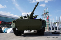 Pháo phòng không tự hành 2S38 Derivatsiya-PVO diệt cả máy bay lẫn thiết giáp