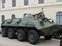 Thiết giáp chở quân BTR-60D độc đáo của Ukraine tham chiến