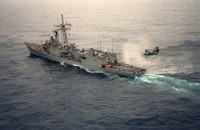 Tehran dọa đóng eo biển Hormuz, Mỹ nhắc về đòn đánh xoá sổ nửa hạm đội Iran năm 1988
