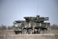 Tên lửa mini giúp tổ hợp Pantsir tiêu diệt cả bầy UAV