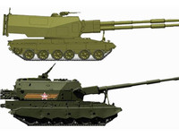 [ẢNH] Nga 'hồi sinh' dự án pháo tự hành nòng đôi có tốc độ bắn siêu tưởng