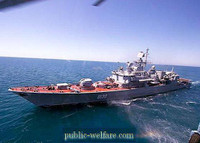 [ẢNH] Soái hạm Ukraine bị vô hiệu hóa trong khi Nga chẳng tốn một viên đạn