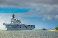 [ẢNH] Tàu sân bay Nhật Bản phô diễn hỏa lực không thua kém Đô đốc Kuznetsov Nga