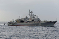 [ẢNH] Soái hạm Ukraine bị vô hiệu hóa trong khi Nga chẳng tốn một viên đạn