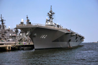 [ẢNH] Tàu sân bay Nhật Bản phô diễn hỏa lực không thua kém Đô đốc Kuznetsov Nga